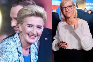 Agata Duda zachwyca subtelną elegancją. Co na to Małgorzata Trzaskowska? [PORÓWNANIE]