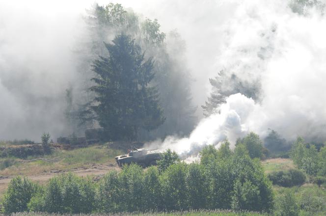 Ćwiczenia wojska na poligonie w Drawsku Pomorskim