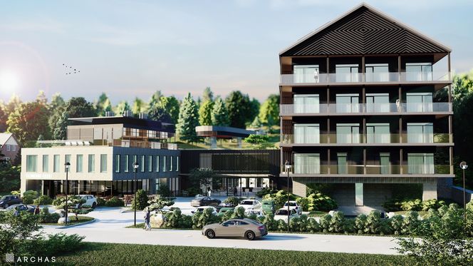 Hotel w Brennej (Beskid Śląski) z pozwoleniem na budowę