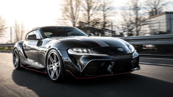 Toyoty GR Supra po tuningu Manhart