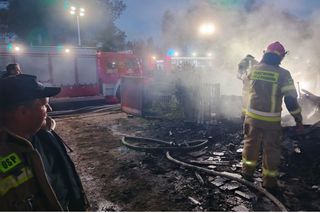 Tragedia pod Tomaszowem Mazowieckim! Kobieta zginęła w pożarze domu