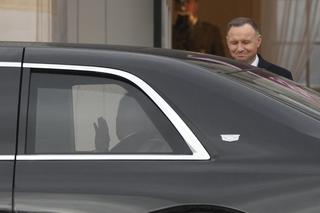 Powitanie prezydenta Joe Bidena przez Andrzeja Dudę