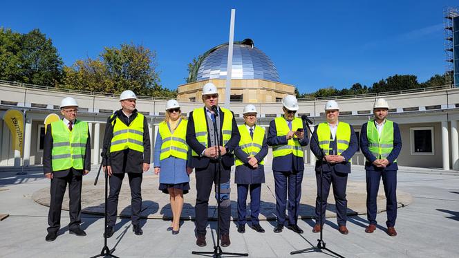 Kapsuła czasu w Planetarium Śląskim [ZDJĘCIA]