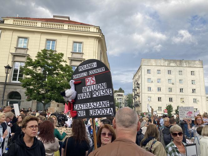 Wydarzenie zorganizował m.in. Strajk Kobiet