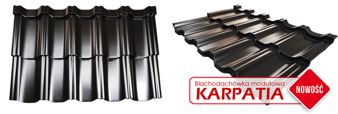 Blachodachówka modułowa KARPATIA