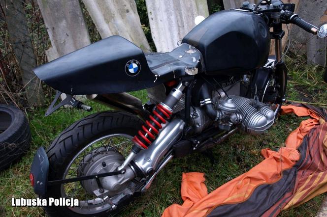 Motocykl BMW skradziony w Niemczech