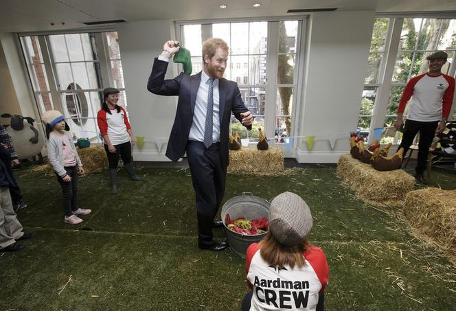 Księżna Kate, książę William i książę Harry