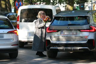 Małgorzata Tusk w wypożyczonym BMW.