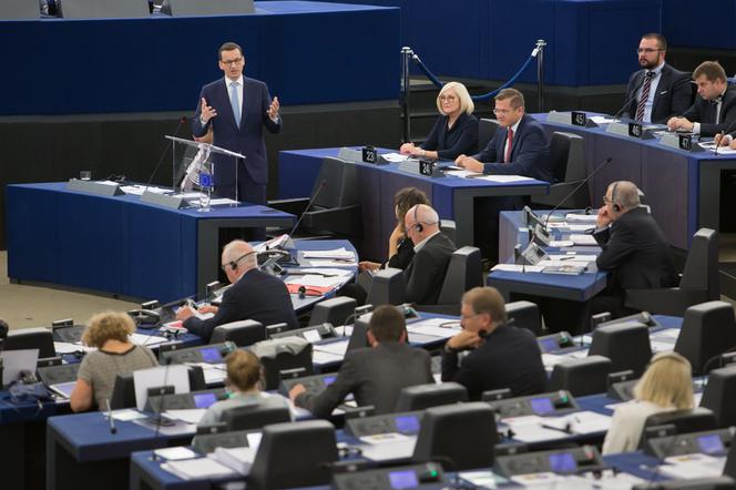 MORAWIECKI W STRASBOURGU