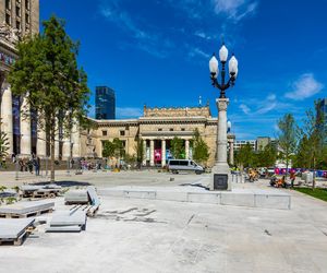 Plac Centralny Warszawa, sierpień 2025