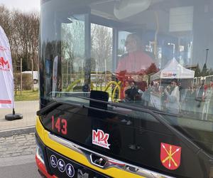Prezentacja elektrycznych autobusów w Kraśniku