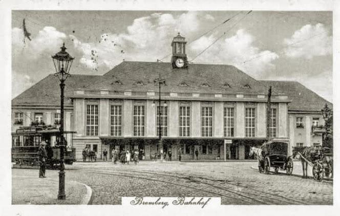 Dworzec Bydgoszcz Główna przed II wojną światową
