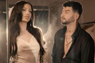 Viki Gabor w sukni ślubnej. Kadry z przystojniakiem wywołały zaskoczenie