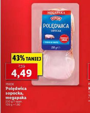 Polędwica sopocka megapaka 4,49 zł