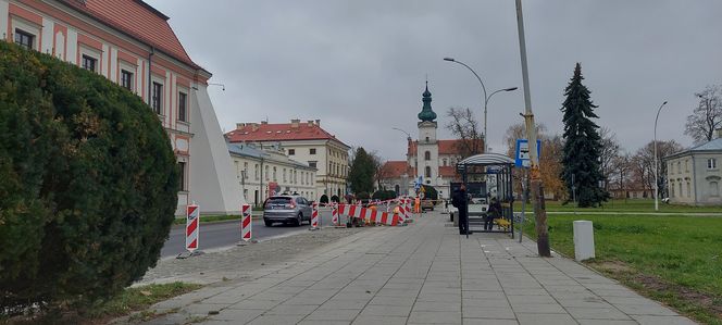 ulica Akademicka w remoncie