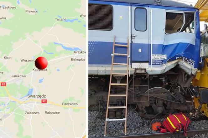 Wypadek pociągu, który jechał z Podlasia do Szczecina. Są ranni