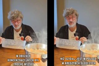 Palikot wspomina, co jadł w areszcie. Porównał zupy... do jedzenia w obozie koncentracyjnym 