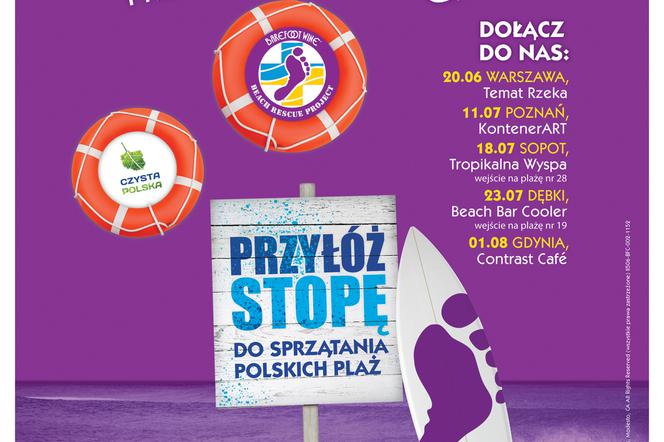 Rusza akcja „Bosą stopą na polskich plażach”!