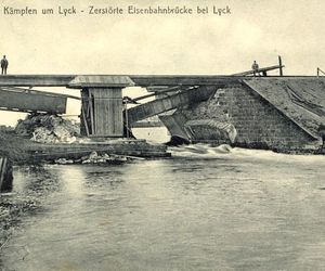 Ełk na zdjęciach z I wojny światowej. Miasto było całkowicie zniszczone