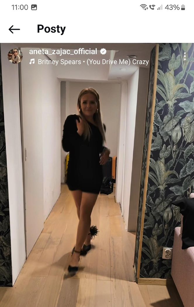 Pierwsza miłość. Aneta Zając jako Dominika Porcz na planie