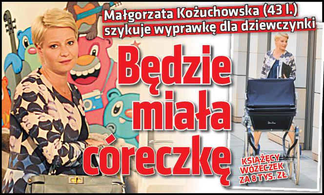 Będzie miała córeczkę