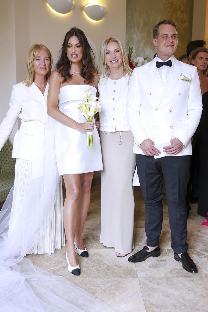 Ślub jak z bajki! Syn Marioli Bojarskiej-Ferenc powiedział tak. Panna młoda nie ukrywała brzuszka