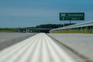 Via Baltica pod Łomżą otwarta. Kierowcy przejadą odcinkiem Śniadowo-Łomża Południe