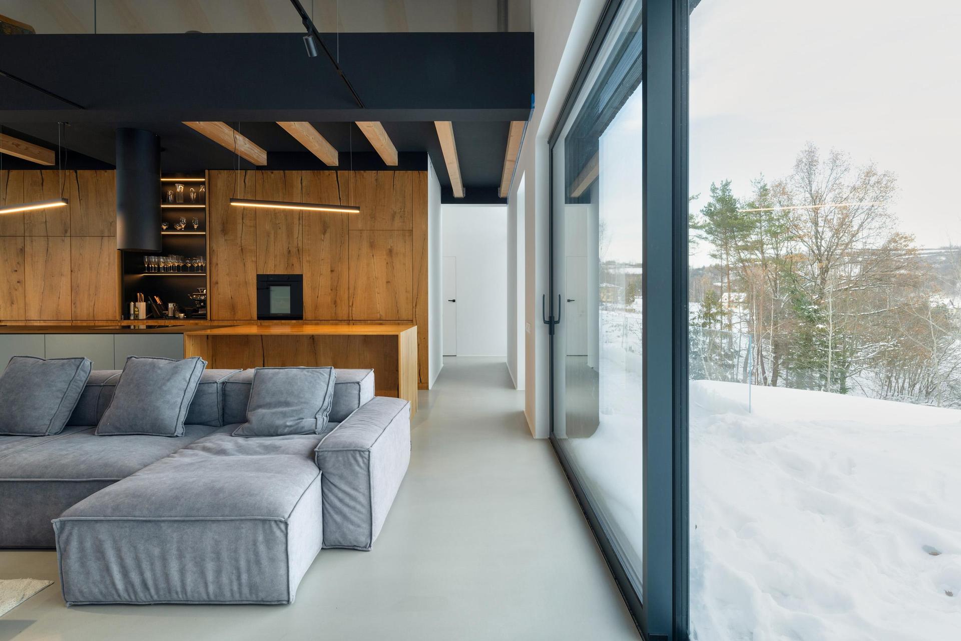 Dom ukryty w Beskidach