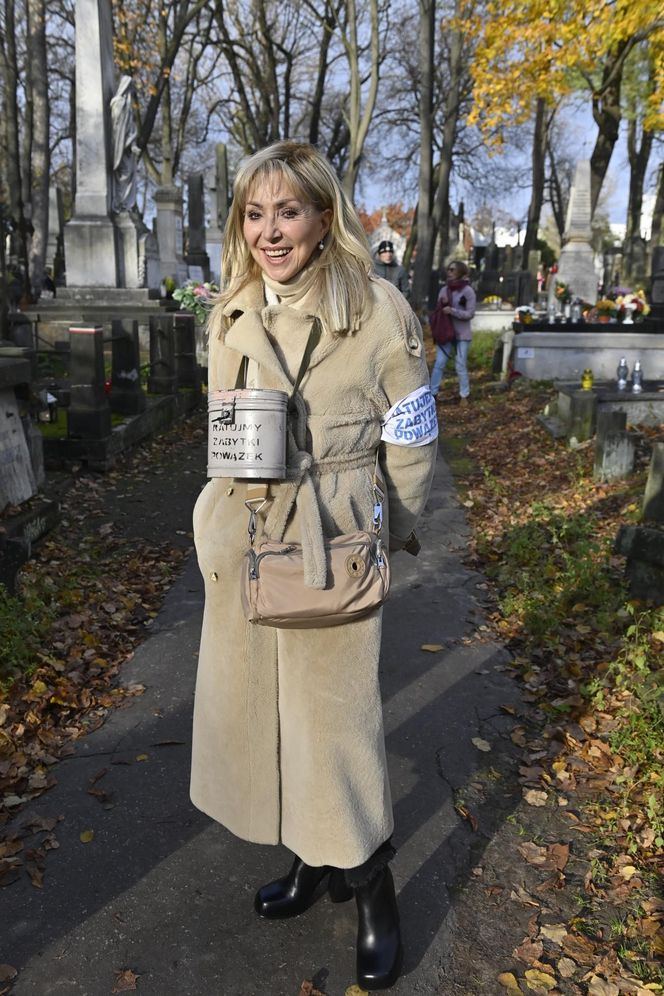 Gwiazdy kwestują na Powązkach