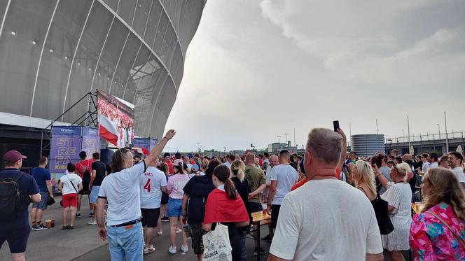 Mecz  Polska - Austria. Tak kibicowaliśmy Biało-Czerwonym we Wrocławiu 