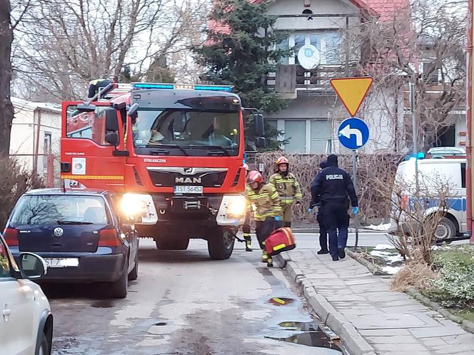 Interwencja służb na Słonecznej w Starachowicach