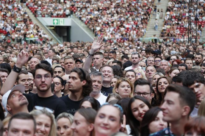 Koncert Jennifer Lopez w Warszawie (25.07.2025) - część druga. Organizatorem koncertu jest Prestige MJM