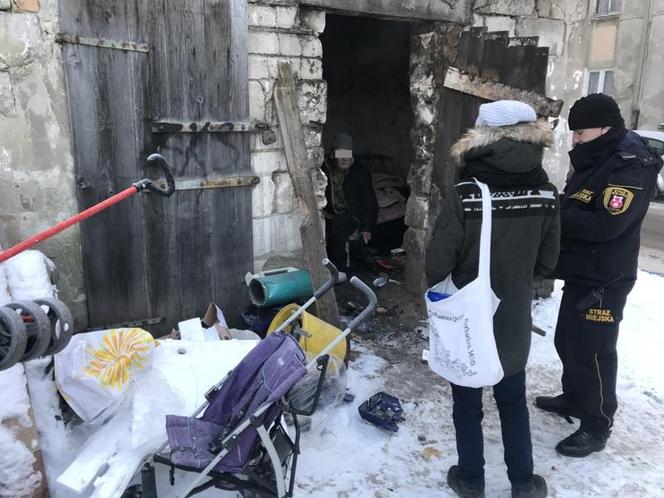 Interwencja elbląskiej straży miejskiej