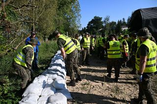 Fala powodziowa zbliża się do woj. zachodniopomorskiego