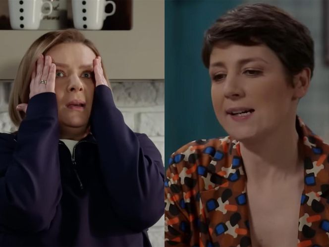 Pierwsza miłość. Kinga (Aleksandra Zienkieiwcz), Marysia (Aneta Zając) 