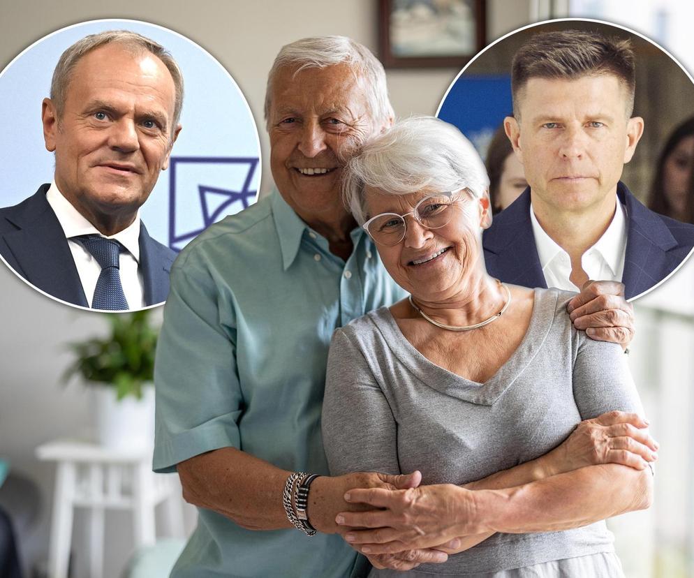 Petru, Tusk i emeryci