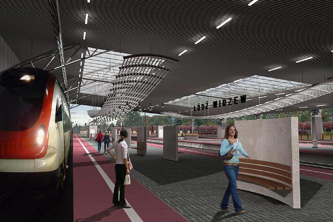 Dworzec Łódź Widzew po modernizacji