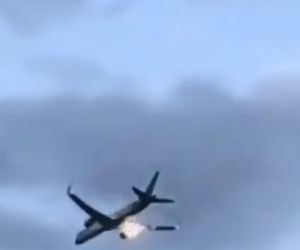 Boeing z 273 pasażerami płonął w powietrzu! Żegnali się z bliskimi