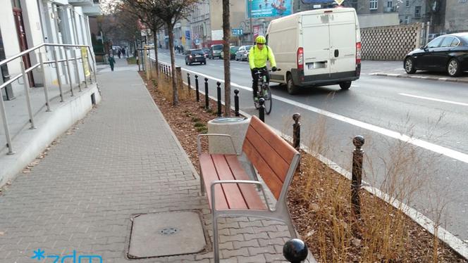 Na ulicy też można wypocząć! Na ul. Krakowskiej powstało specjalne miejsce właśnie po to!