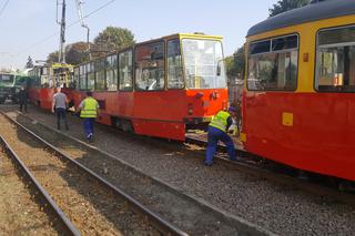 Tramwaj zderzył się z betoniarką