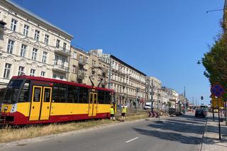 Wstrzymany ruch tramwajów w Łodzi