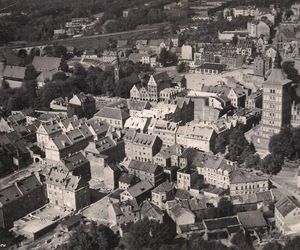 Olsztyn na zdjęciach lotniczych. Zobacz, jak wyglądał ponad 100 lat temu