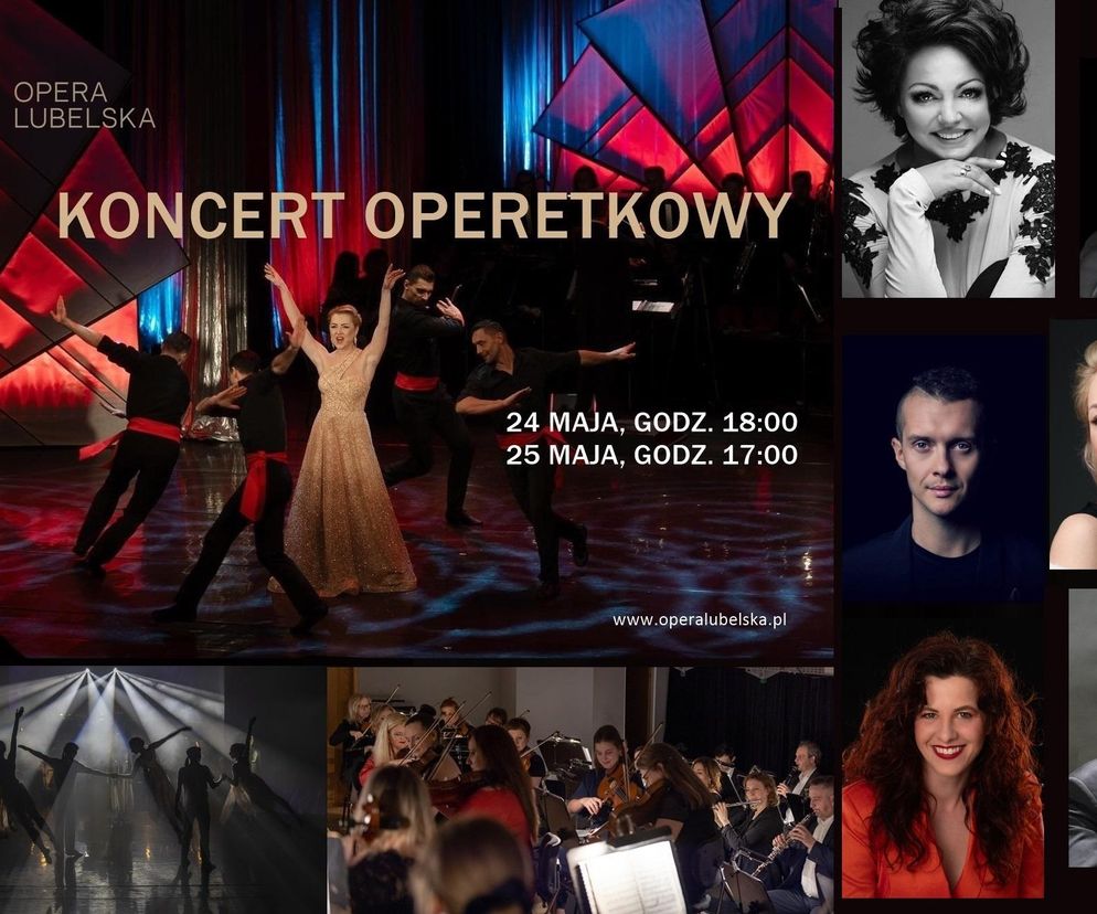 Koncert Operetkowy - plakat 