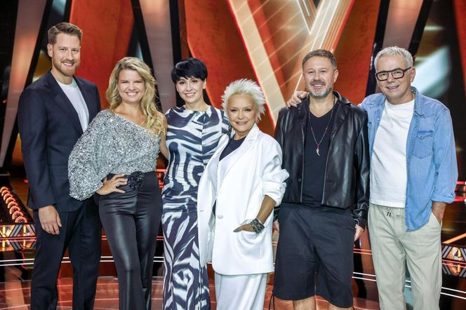 Trenerzy i prowadzący The Voice Senior 2025 razem