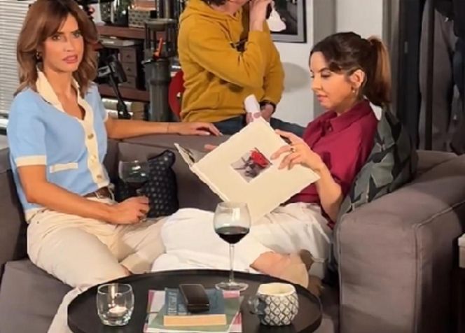 M jak miłość. Kama (Michalina Sosna), Aneta (Ilona Janyst)