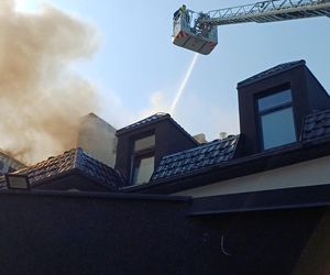 Pożar hotelu Senator w Starachowicach