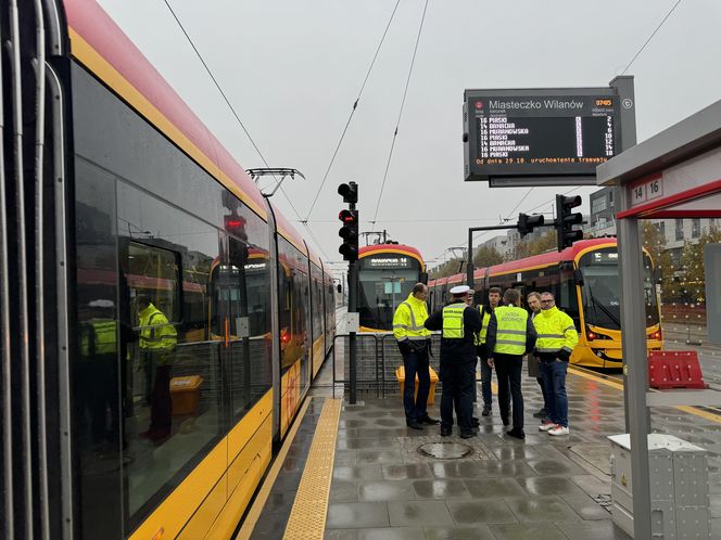 Warszawa. Tramwaj do Wilanowa