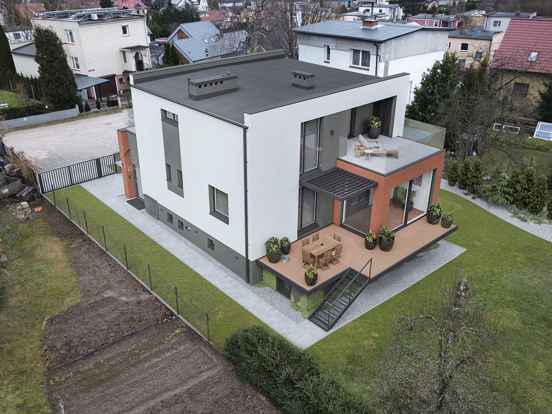 Metamorfoza domu kostki z lat 70.