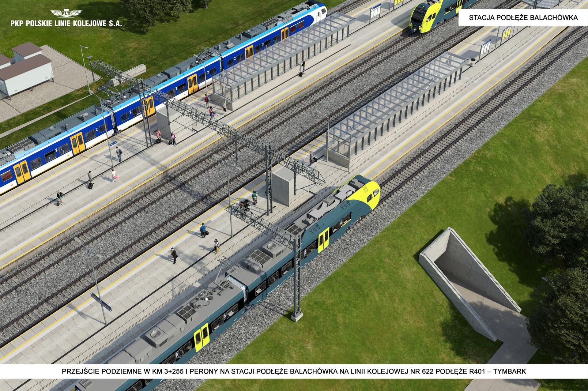 Budowa linii Podłęże - Gdów. Do 2029 roku powstaną nowe tory, mosty, wiadukty i przeszło 900-metrowy tunel. 