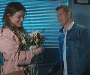 M jak miłość odc. 1881. Franka (Dominika Kachlik), Paweł (Rafał Mroczek)